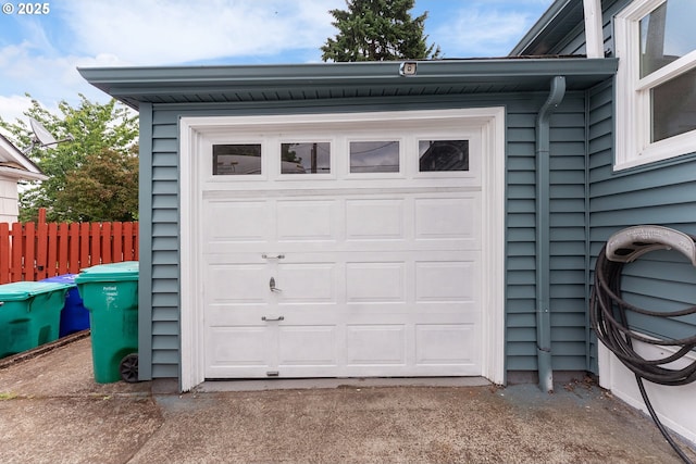6914 N Campbell Ave, Portland, OR 97217 - view of garage