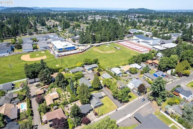 1363 SE 135th Ave, Portland, OR 97233 - aerial view of property and surrounding area featuring nearby suburban area