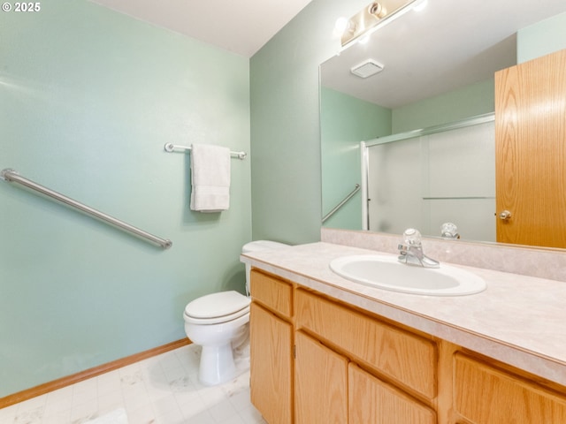 651 SW Westview Dr, Mcminnville, OR 97128 - full bath with vanity and a shower with door