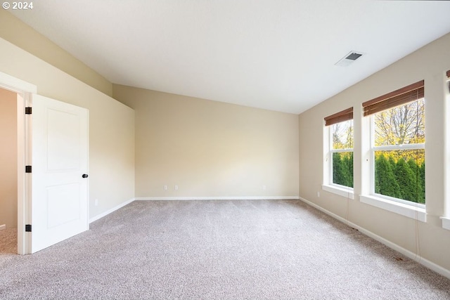 empty room with carpet floors