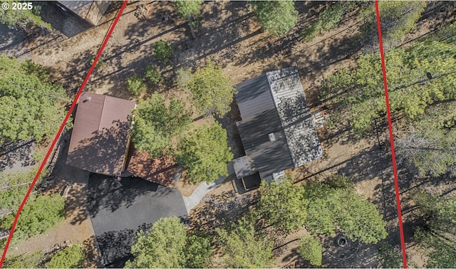 view of subject property