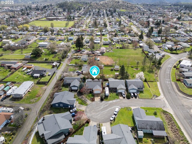 133 Bunting Ct, Roseburg, OR 97471 - view of property location with nearby suburban area and mountains