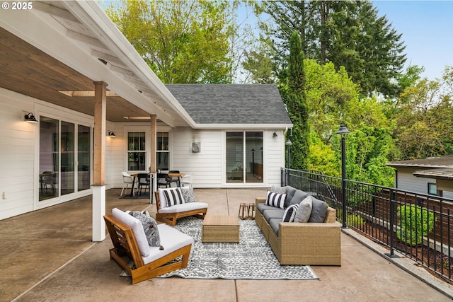 3184 SW 73rd Ave, Portland, OR 97225 - view of patio featuring outdoor dining area and an outdoor living space