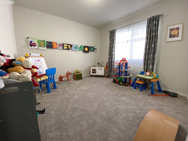 9537 SW 171st Ave, Beaverton, OR 97007 - recreation room with carpet and baseboards