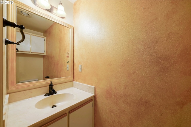 4001 12th St Cut Off SE Unit 18, Salem, OR 97302 - bathroom with a textured wall and vanity