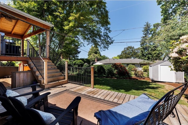 1375 NW Murray Rd, Portland, OR 97229 - deck with a yard and stairs