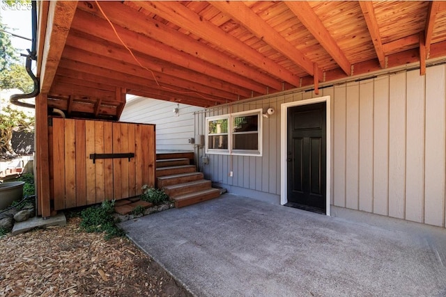 1375 NW Murray Rd, Portland, OR 97229 - view of exterior entry with a patio area