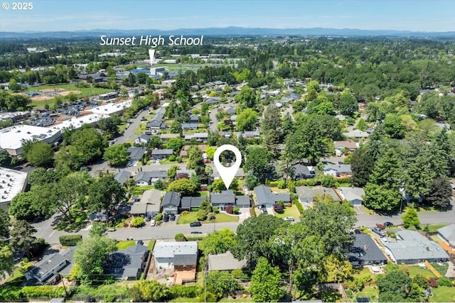 1375 NW Murray Rd, Portland, OR 97229 - aerial view of property's location with nearby suburban area