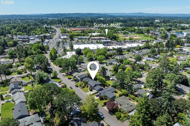 1375 NW Murray Rd, Portland, OR 97229 - aerial view of property and surrounding area with nearby suburban area