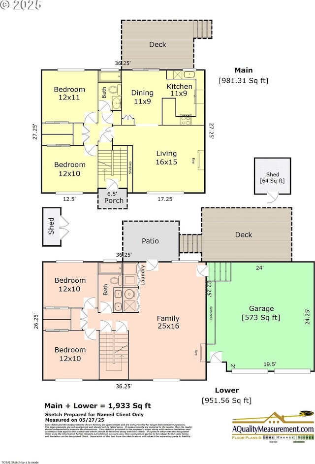 1375 NW Murray Rd, Portland, OR 97229 - room layout