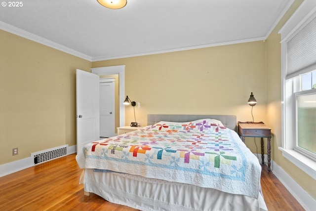165 15th St, Salem, OR 97301 - bedroom with ornamental molding and wood finished floors