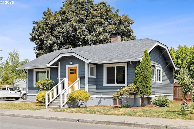 705 SE 5th St, Gresham, OR 97080 - bungalow-style house with a chimney and a shingled roof