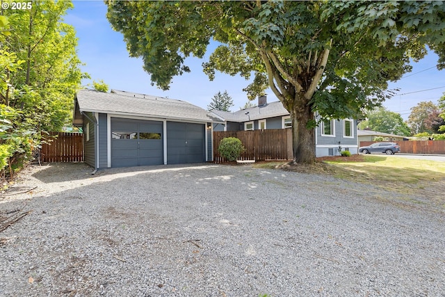705 SE 5th St, Gresham, OR 97080 - view of front of home featuring a detached garage