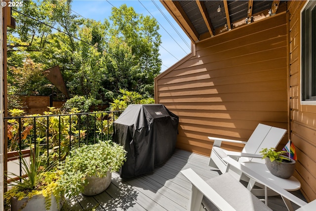 4300 Botticelli St, Lake Oswego, OR 97035 - wooden deck featuring grilling area