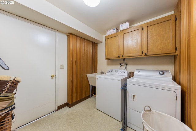4300 Botticelli St, Lake Oswego, OR 97035 - laundry area featuring cabinet space, washing machine and dryer, and light carpet
