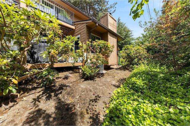 4300 Botticelli St, Lake Oswego, OR 97035 - view of yard with a balcony