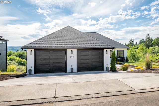 248 Curtis Dr, Longview, WA 98632 - view of front of home featuring concrete driveway, a shingled roof, and an attached garage