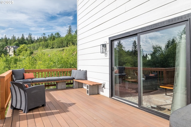 248 Curtis Dr, Longview, WA 98632 - view of wooden deck