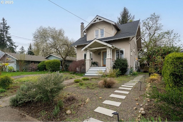 4541 NE 36th Ave, Portland, OR 97211 - view of front of house featuring a chimney