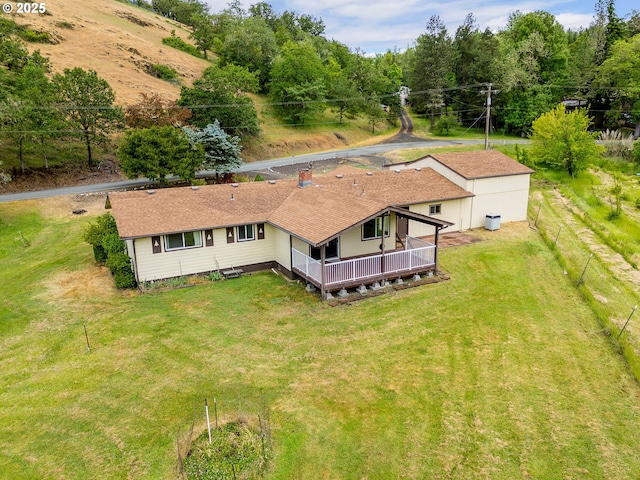 1223 Sable Dr, Roseburg, OR 97470 - view from above of property