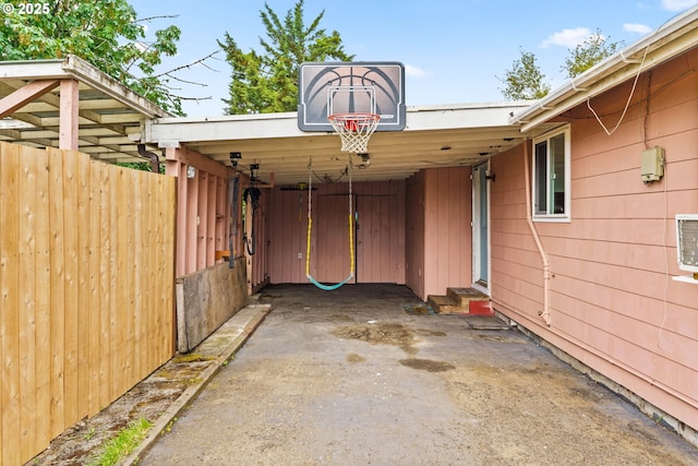 730 23rd St, Springfield, OR 97477 - view of patio / terrace with a carport