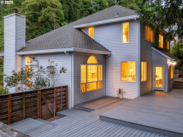 1354 Skye Pkwy, West Linn, OR 97068 - view of wooden deck
