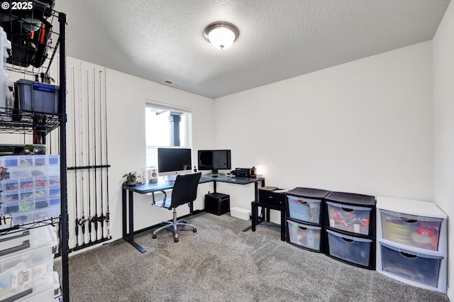 2057 S 59th St, Springfield, OR 97478 - carpeted office featuring a textured ceiling