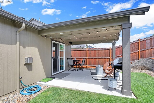 2057 S 59th St, Springfield, OR 97478 - view of patio / terrace featuring a grill