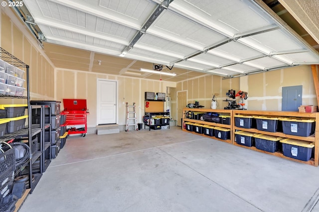 2057 S 59th St, Springfield, OR 97478 - garage featuring electric panel
