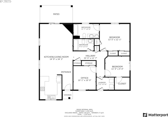 2057 S 59th St, Springfield, OR 97478 - view of property floor plan