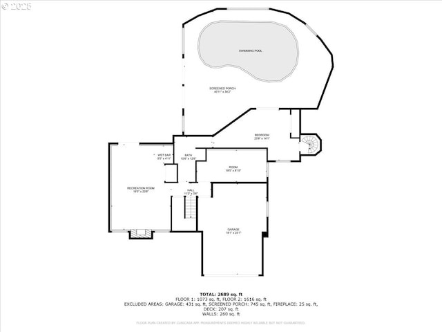 9995 SW Siuslaw Ln, Tualatin, OR 97062 - view of floor plan / room layout