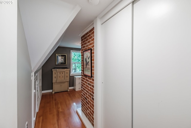 1180 16th St NE, Salem, OR 97301 - corridor featuring wood finished floors and baseboards