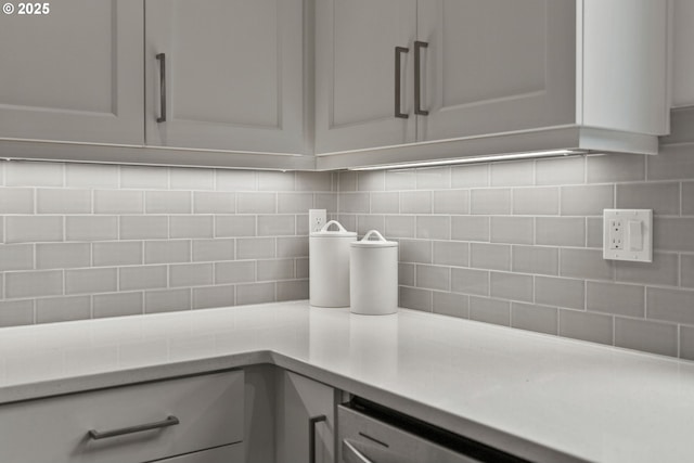 15955 SE Cherry Blossom Way, Happy Valley, OR 97015 - kitchen view of decorative backsplash and light countertops