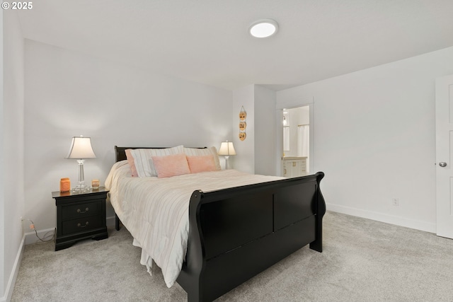 15955 SE Cherry Blossom Way, Happy Valley, OR 97015 - bedroom featuring light colored carpet and connected bathroom