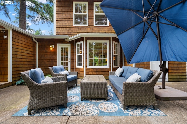 5239 Madrona St, Lake Oswego, OR 97035 - view of patio with an outdoor living space
