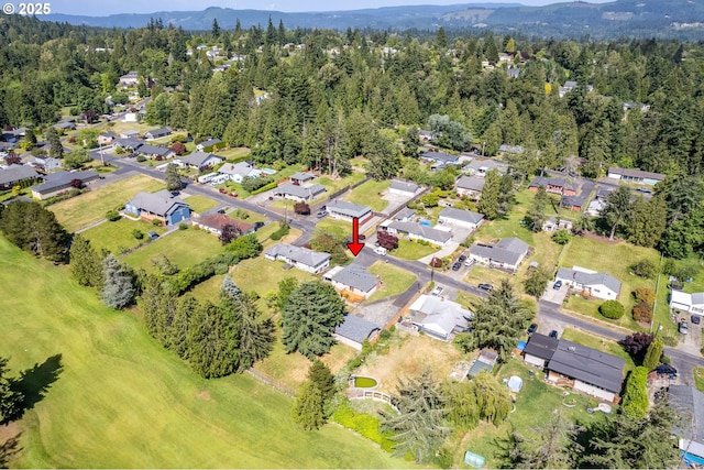 3111 Lindsey Dr, Longview, WA 98632 - view of property location featuring nearby suburban area and mountains
