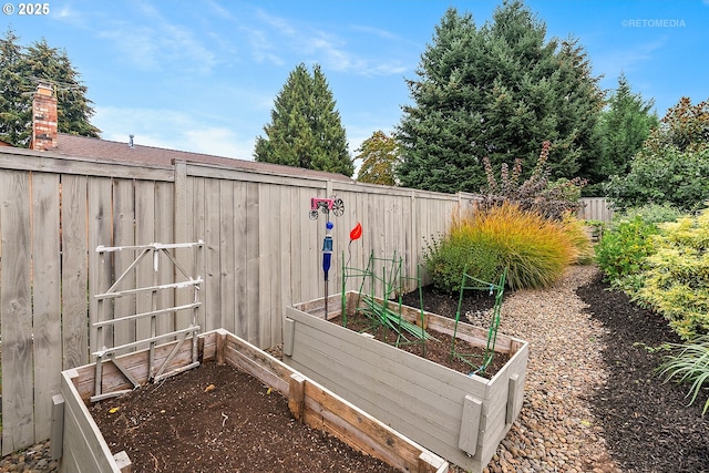 6435 SE Ketchum St, Milwaukie, OR 97267 - fenced backyard featuring a garden