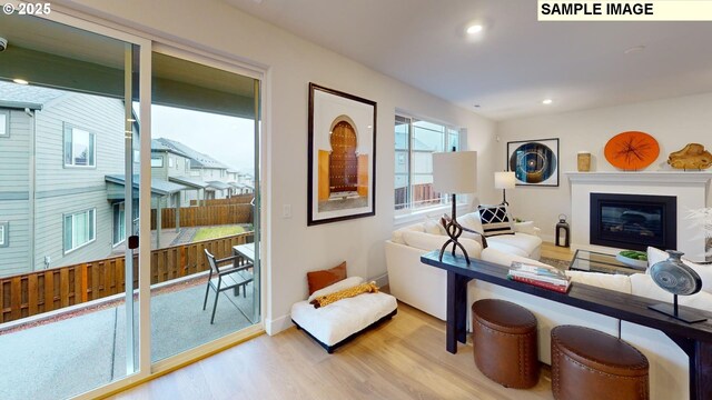 14924 NW Legend St, Portland, OR 97229 - interior space featuring hardwood / wood-style floors