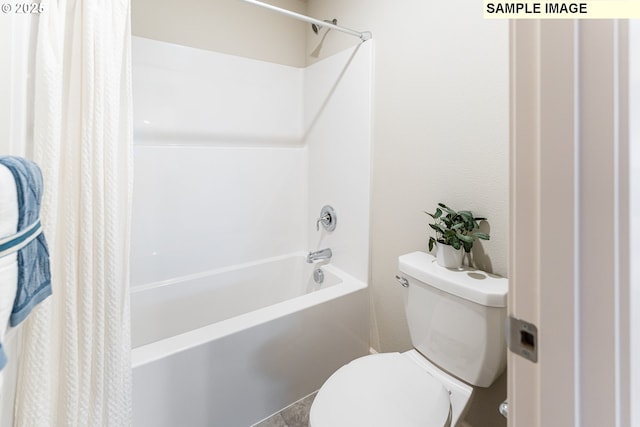 23623 SW Landon Pl, Tualatin, OR 97062 - bathroom with toilet and shower / bath combination with curtain