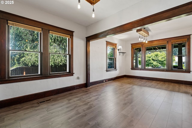 622 C St, Washougal, WA 98671 - empty room featuring baseboards and wood finished floors