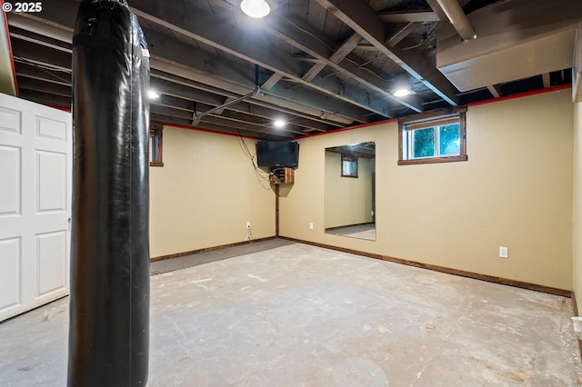 622 C St, Washougal, WA 98671 - basement featuring baseboards