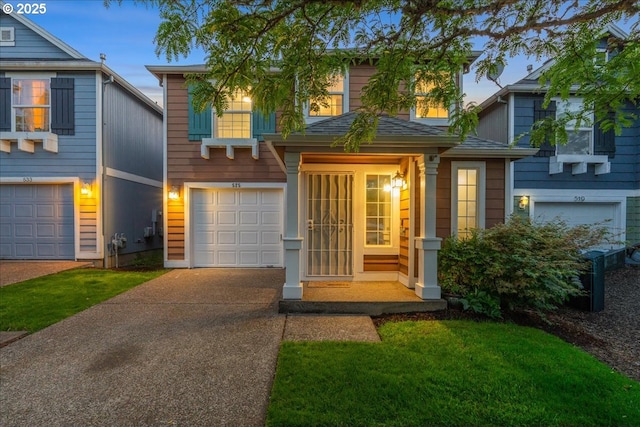 525 SW 207th Ave, Beaverton, OR 97006 - view of front of house with an attached garage and driveway