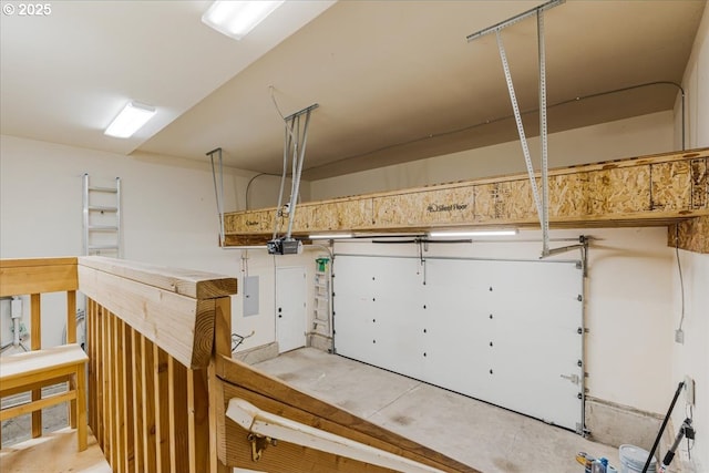 18169 SW Shady Meadow Ct, Beaverton, OR 97007 - garage featuring electric panel and a garage door opener