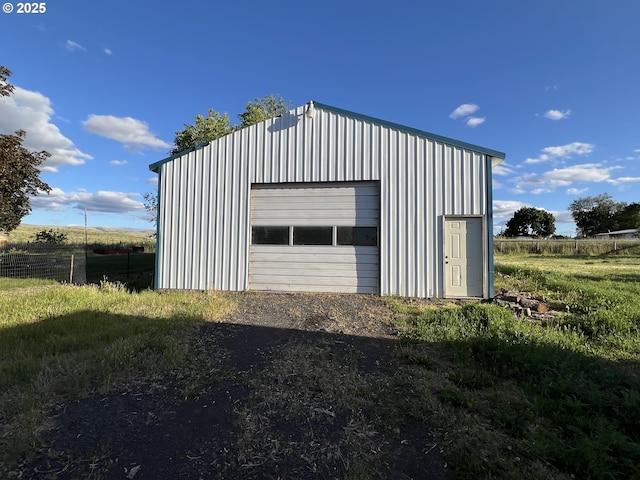 520 NE 4th St, Pilot Rock, OR 97868 - view of detached garage