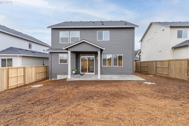 17269 SW Atfalati Ln Unit 36, Sherwood, OR 97140 - rear view of property featuring a patio and a fenced backyard