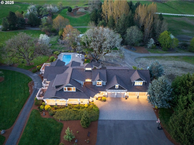 aerial view