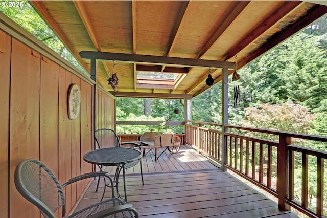 128 Del Prado St, Lake Oswego, OR 97035 - view of wooden deck