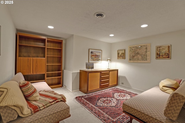 128 Del Prado St, Lake Oswego, OR 97035 - carpeted office with recessed lighting and a textured ceiling