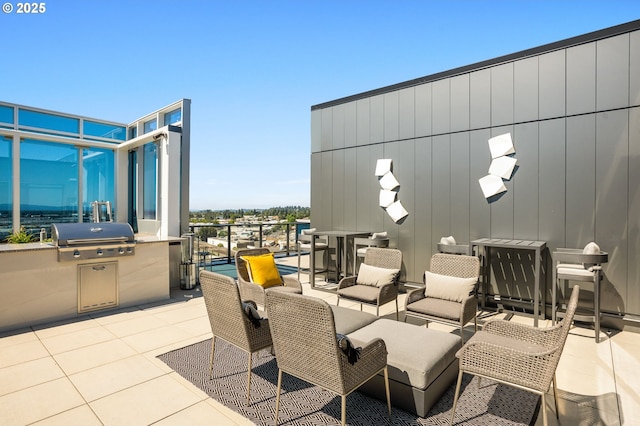 590 Waterfront Way Unit 500, Vancouver, WA 98660 - view of patio / terrace featuring area for grilling and exterior kitchen