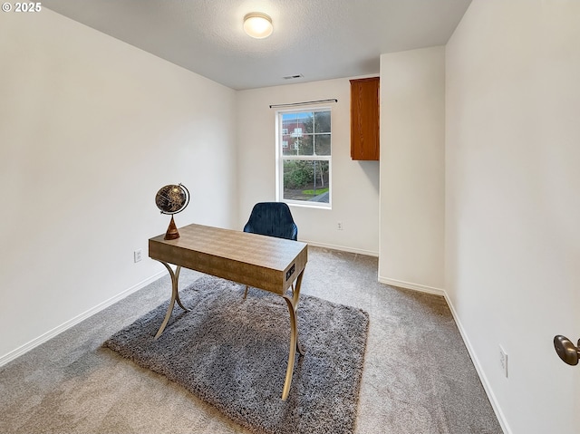 21069 SW Madeira Ter, Sherwood, OR 97140 - home office with carpet floors and a textured ceiling